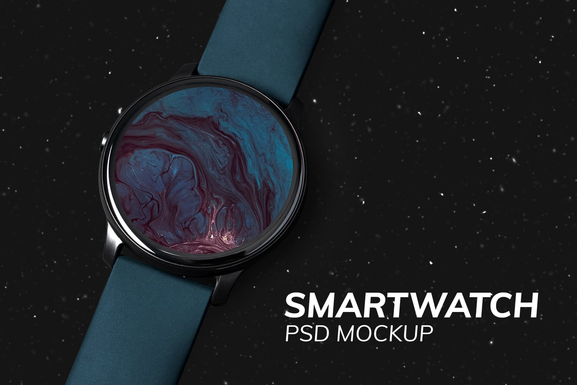 Smartwatch screen mockup psd digital device（279025）-技能树